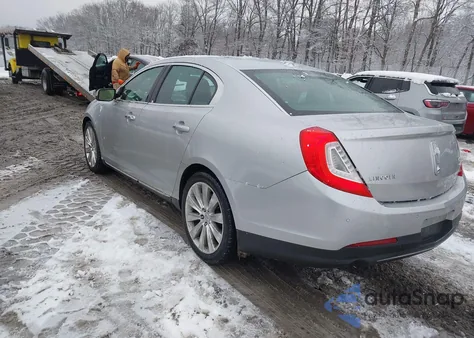 2013 Lincoln Mks Ecoboost z USA, uszkodzony, nr VIN 1LNHL9FT3DG602433